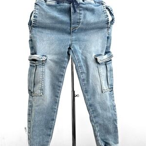 H&M Kids Light Blue Cargo Jeans